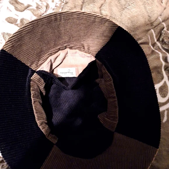 Grateful Dead Patchwork Corduroy Bucket Hat - Brown and Green - Picture 3 of 3